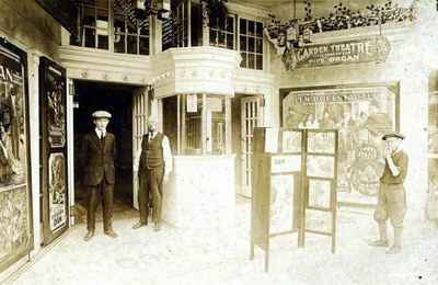 Garden Theatre - Old Shot Of Entrance